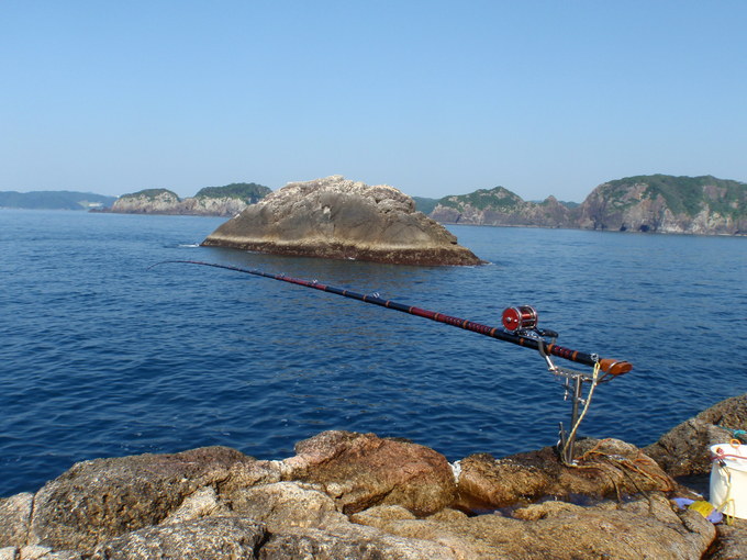 磯場と竿