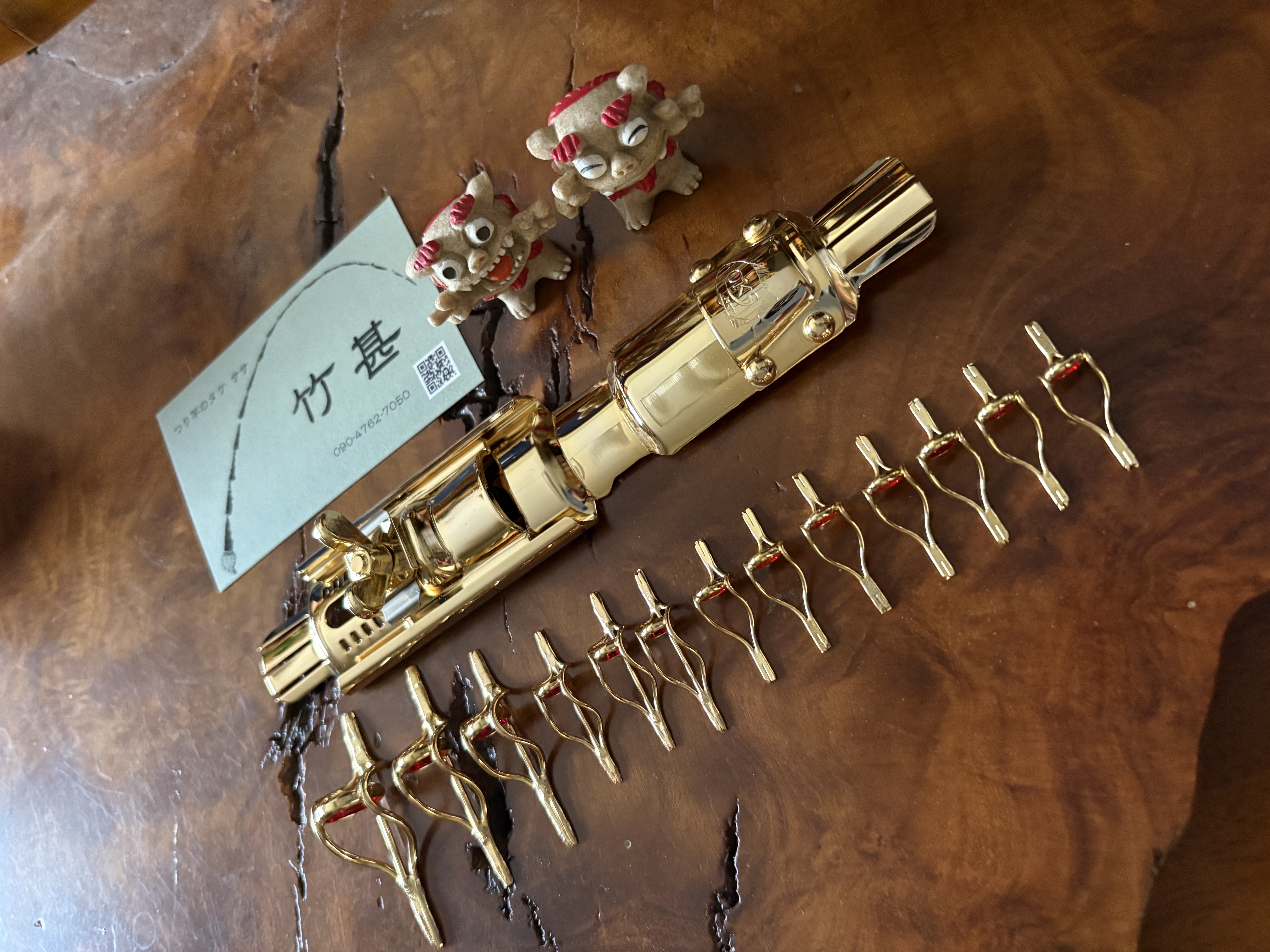 使用するガイドを綺麗に並べた画像